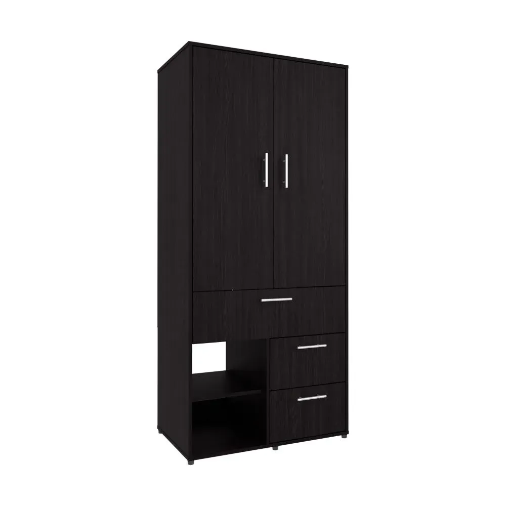 Closet Apina, Wengue, De Dos Puertas Abatibles