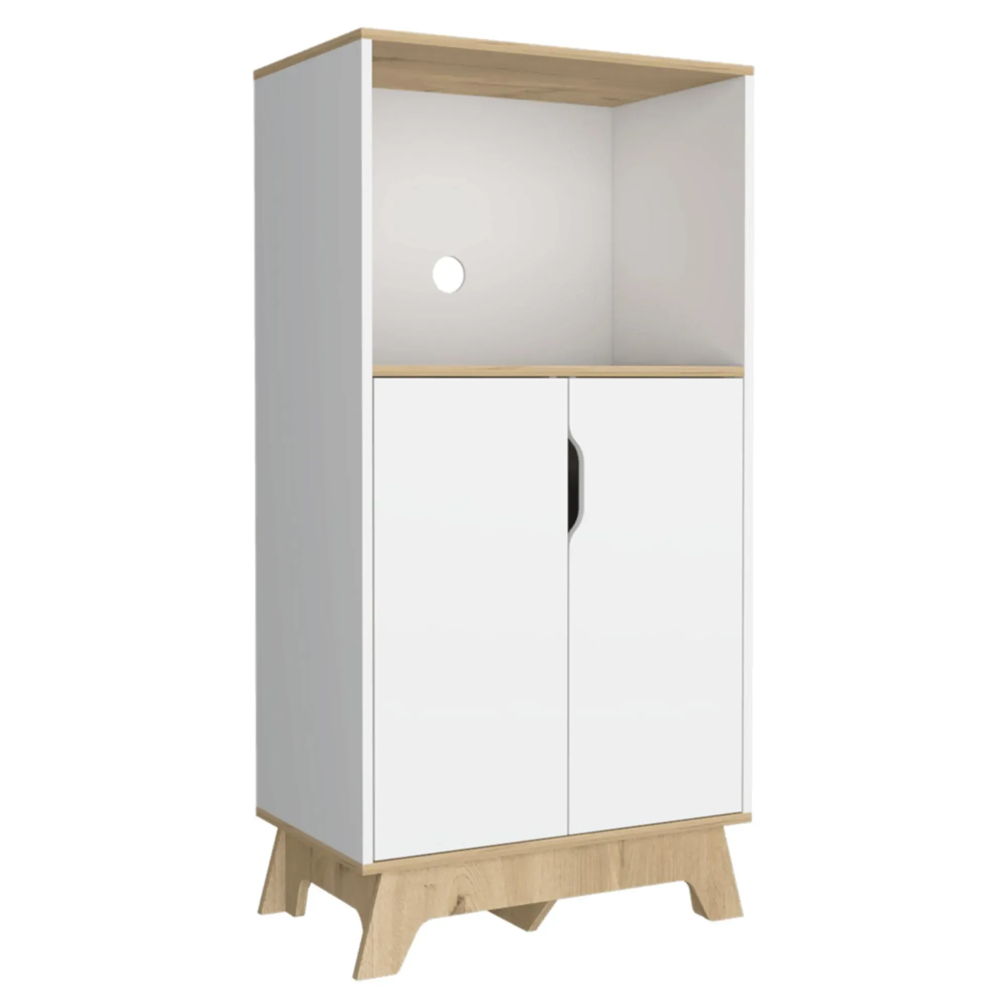 Mueble Auxiliar Lirio, Zabedra, Con Espacio Para Microondas ZF