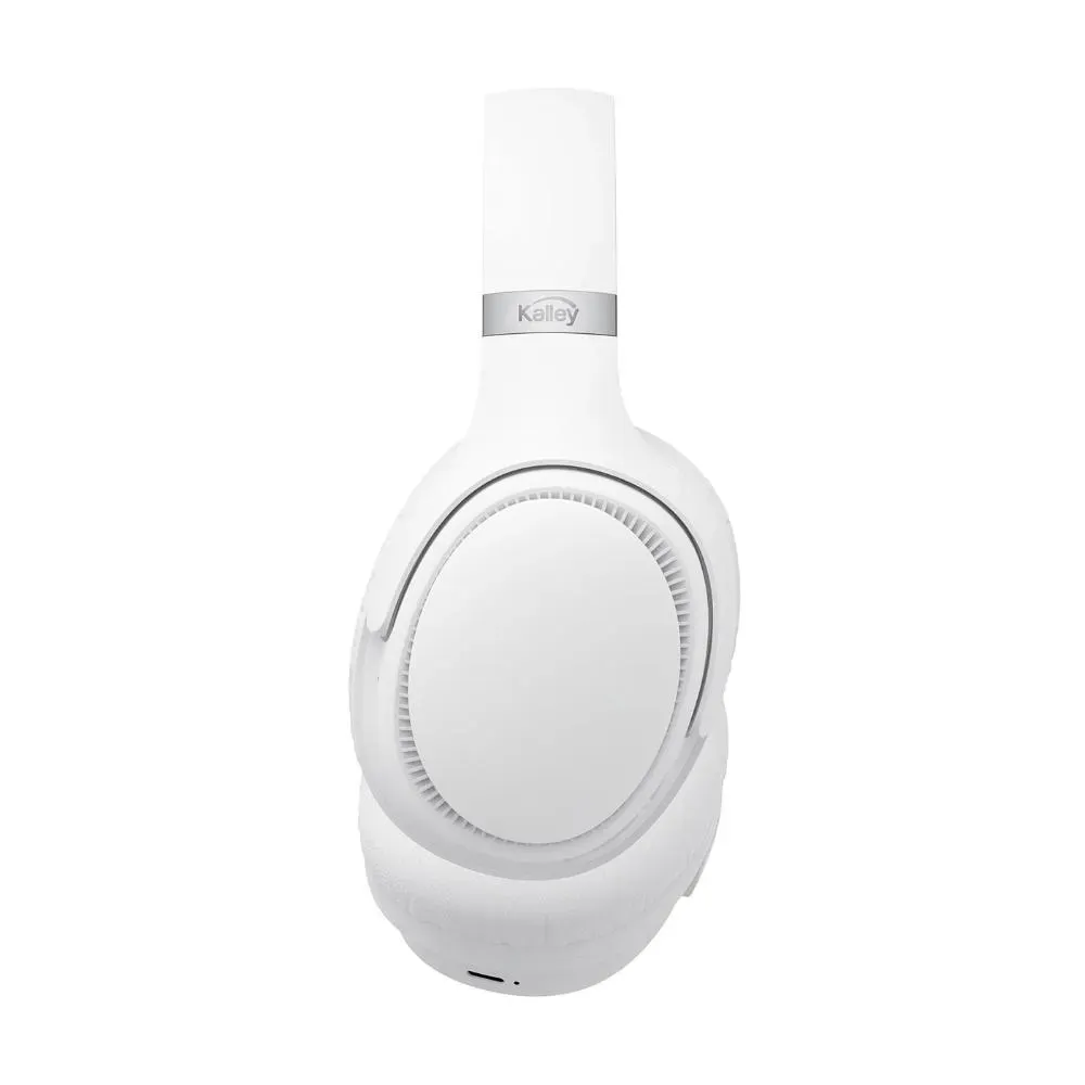 Audífonos De Diadema Kalley Inalámbricos Bluetooth On Ear K-Ab1 Blanco