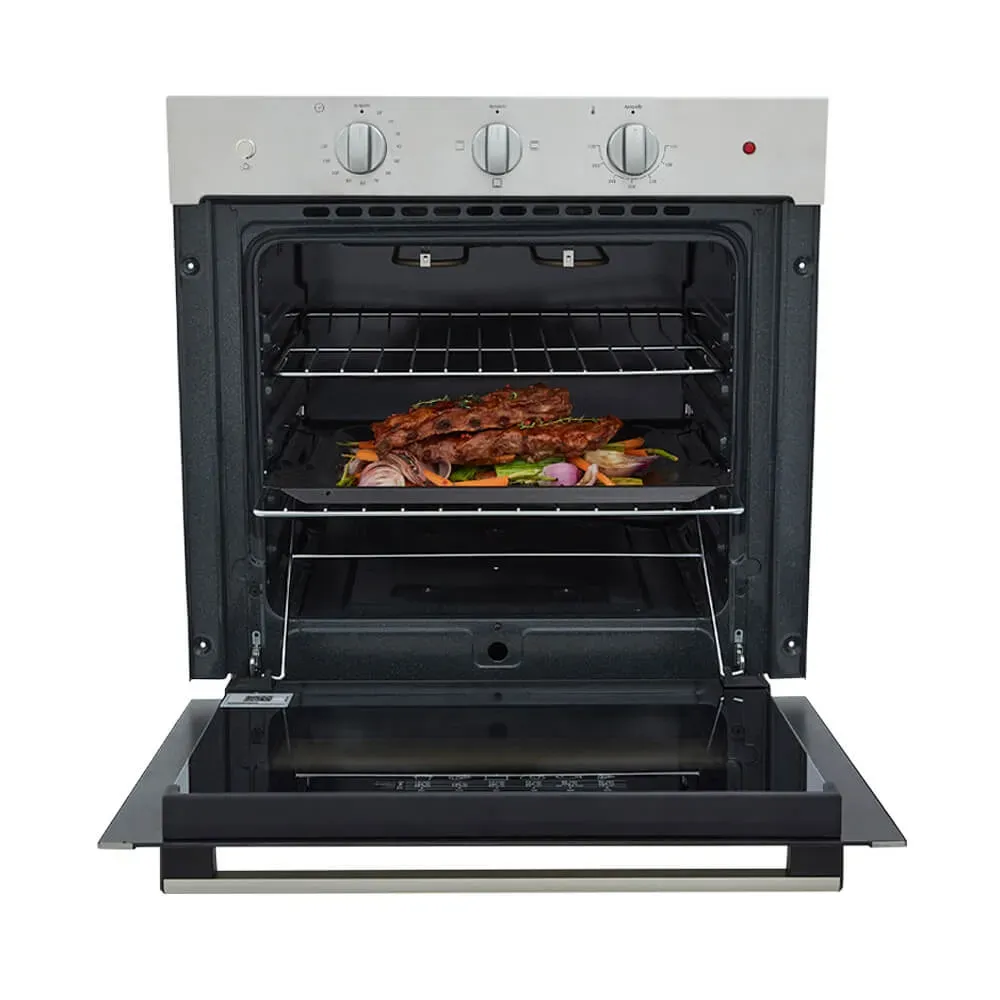 Horno Eléctrico Tandoori 60 Cm Inox Con Vidrio Reflectivo 120V Haceb