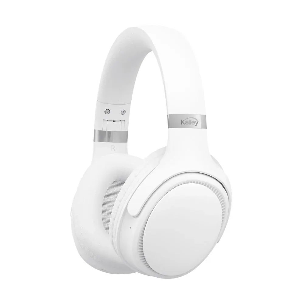 Audífonos De Diadema Kalley Inalámbricos Bluetooth On Ear K-Ab1 Blanco