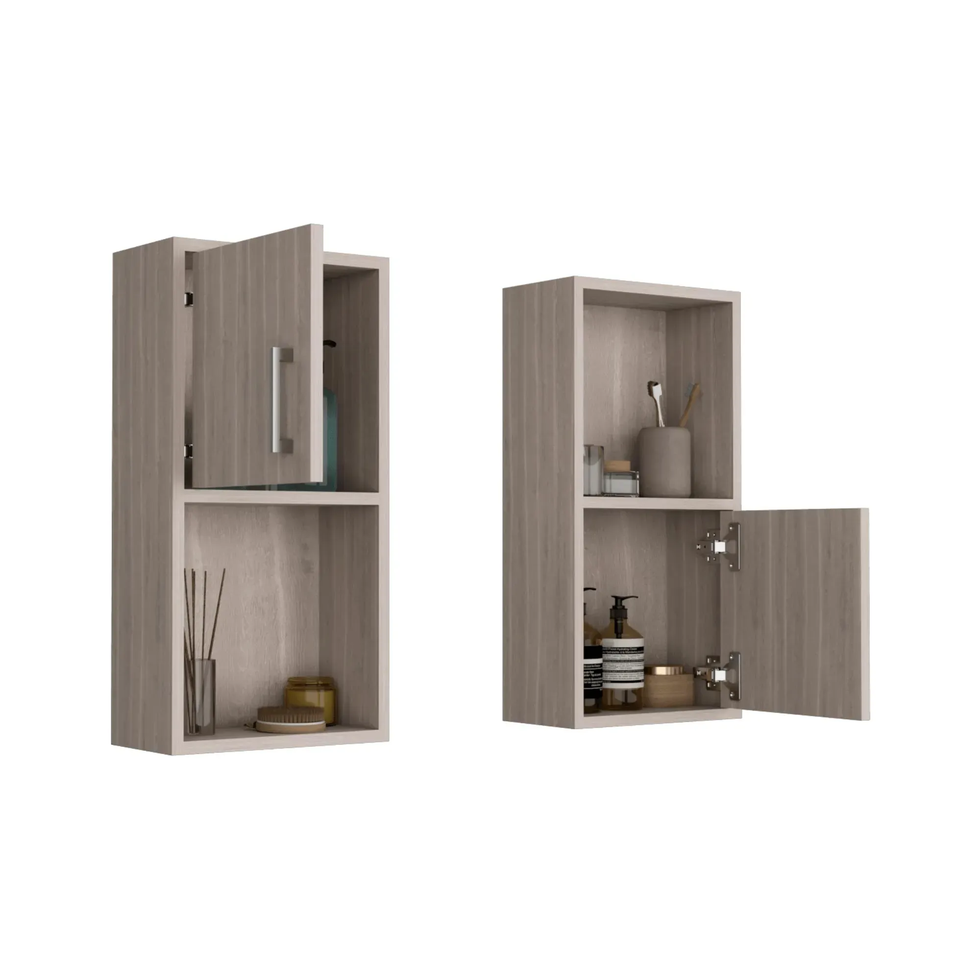 Gabinete De Baño Aqua 4, Bardolino, Con Puerta Abatible X2 ZF