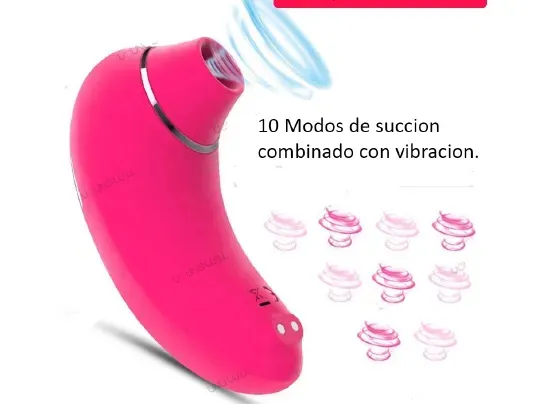 Vibrador Succionador de clítoris de 10 frecuencias