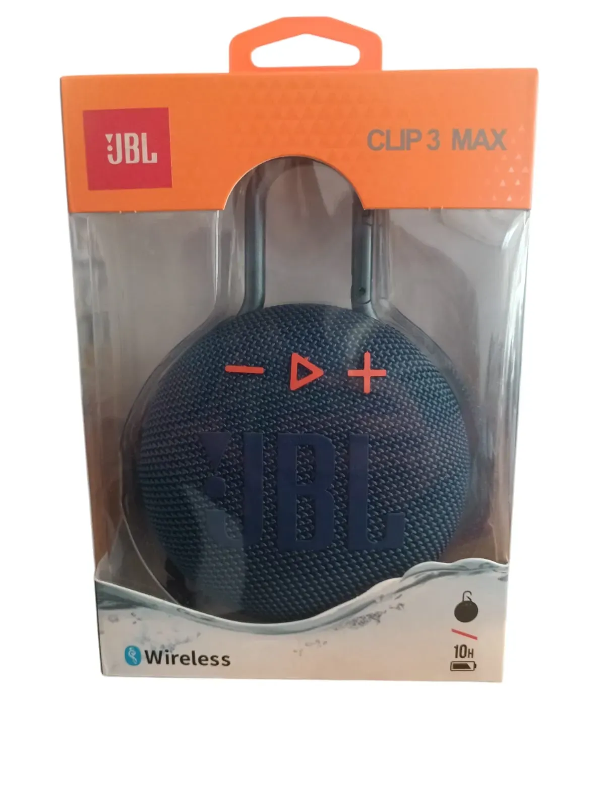 Parlante JBL Clip 3 portátil con bluetooth waterproof 