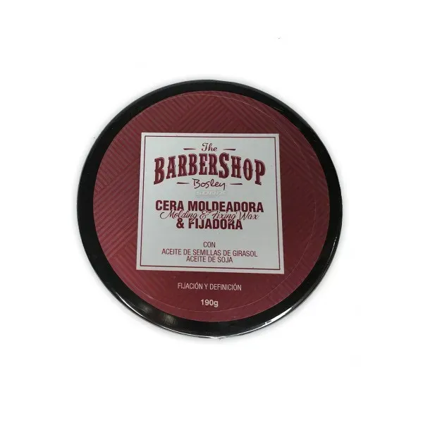 Cera de Cabello Barbershop Mate con Keratina Biotina y Pantenol