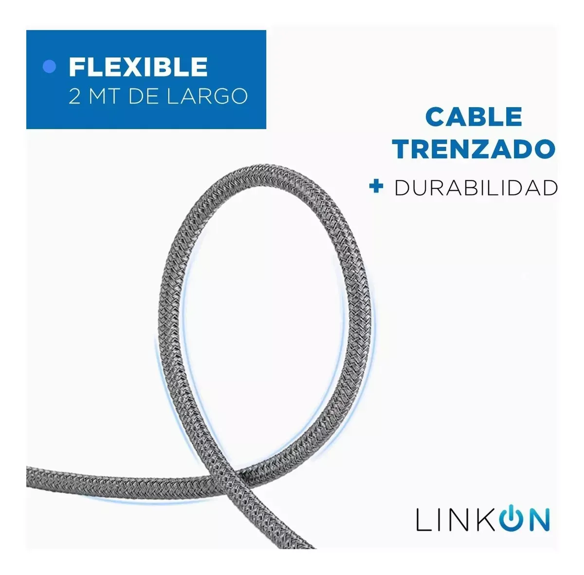 Cable Adaptador Usb C A Hdmi V2.1 4k 60hz Trenzado Oro 2mt