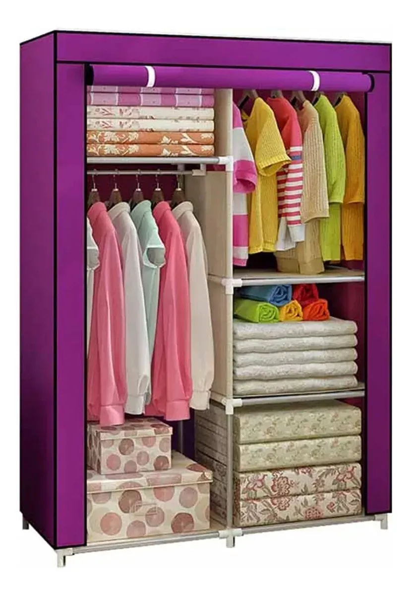 Organizador De Ropa Armario Tela Closet Almacenamiento