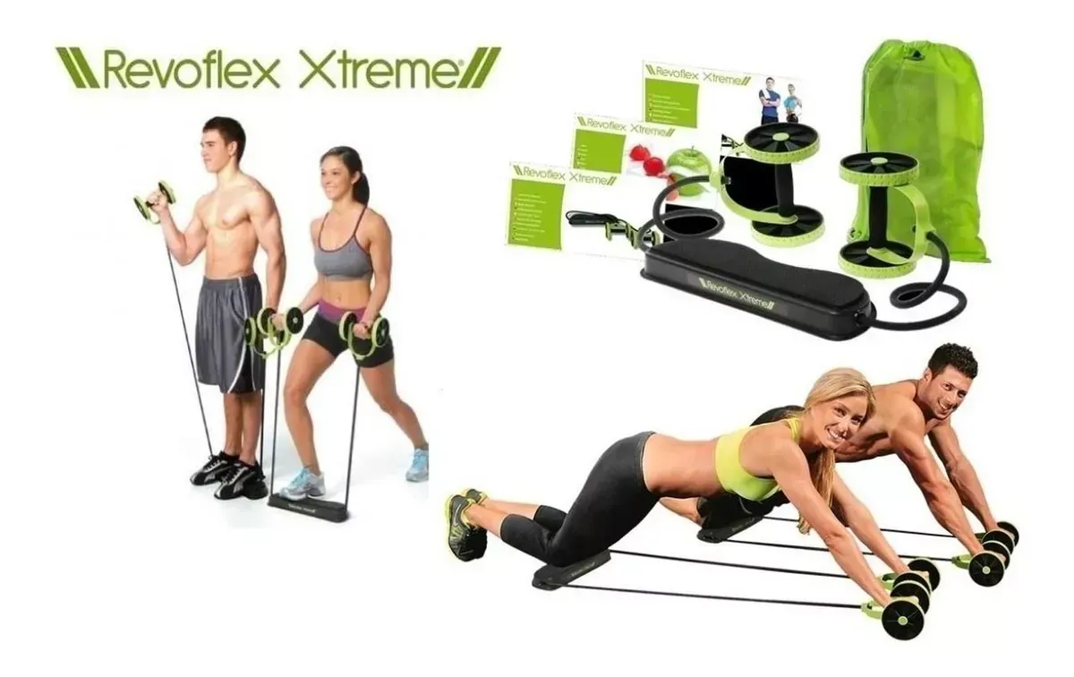 Revoflex Xtreme Rueda Para Ejercicios Multifuncional + Bolso