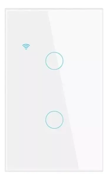 Switch Interruptor Wifi Y Rf Sin Neutro 1 Tactil Google Home Color Blanco