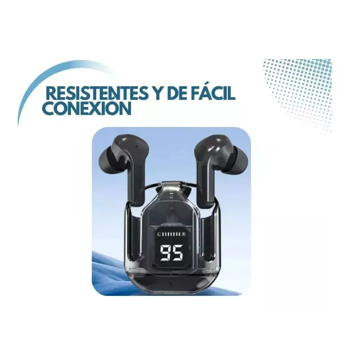 Audífonos Bluetooth M98 Táctil Pantalla Digital 5.3