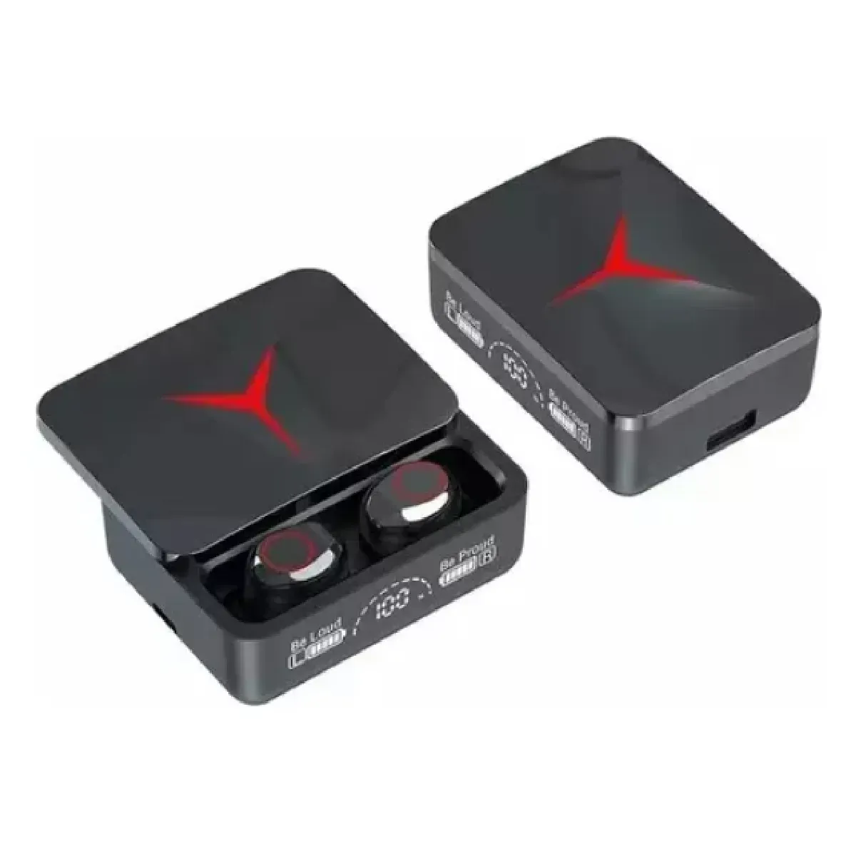 Audífonos in Ear Gamer Inalámbricos Audifonos On Ear M90pro Negro Con Luz LED