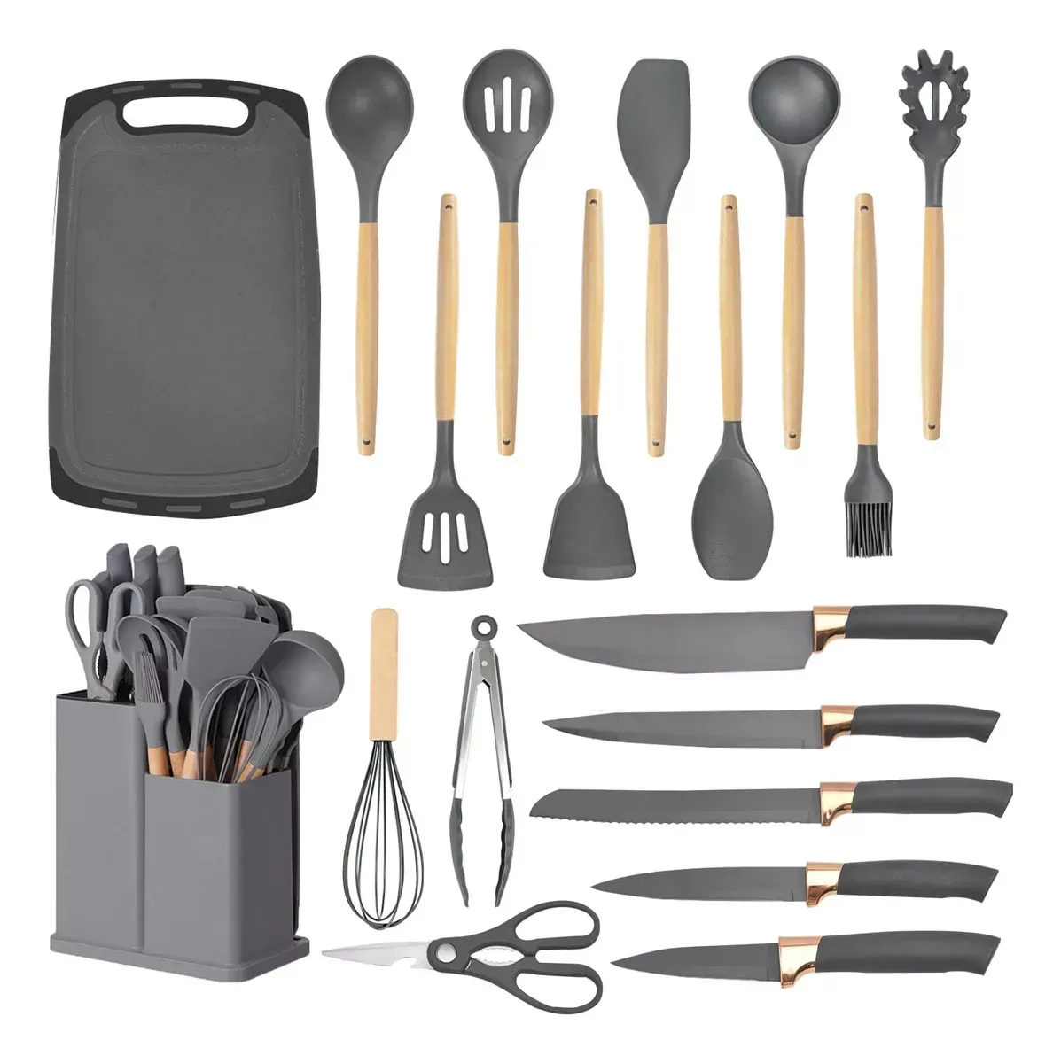 Juego De Utensilios De Cocina 19 Unidades De Cocina Shuniking MB19 