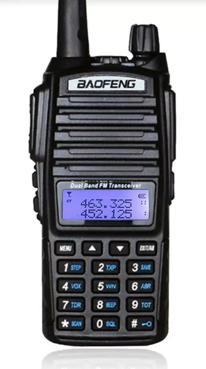 Radio Portatil Baofeng Uv-82 Dual Banda Uhf/vhf Pantalla 1 Unidad