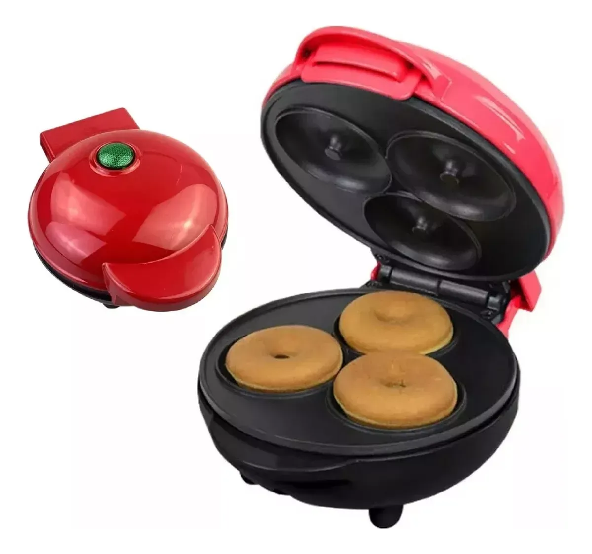 Maquina Para Mini Donas Rosquillas Antiadherente Eléctrica