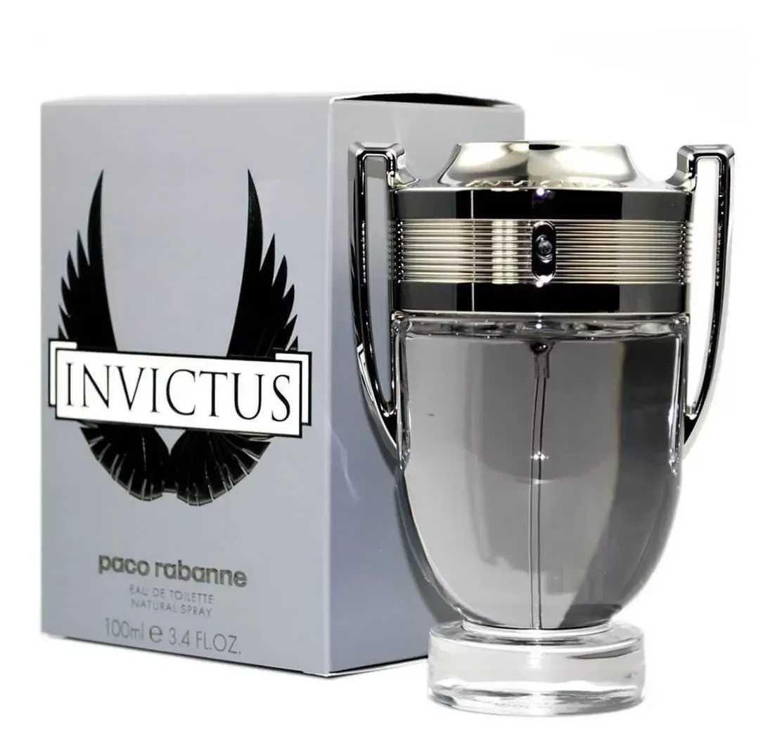 Colonia Rabanne Invictus AAA EDT 100 Ml Para Hombre