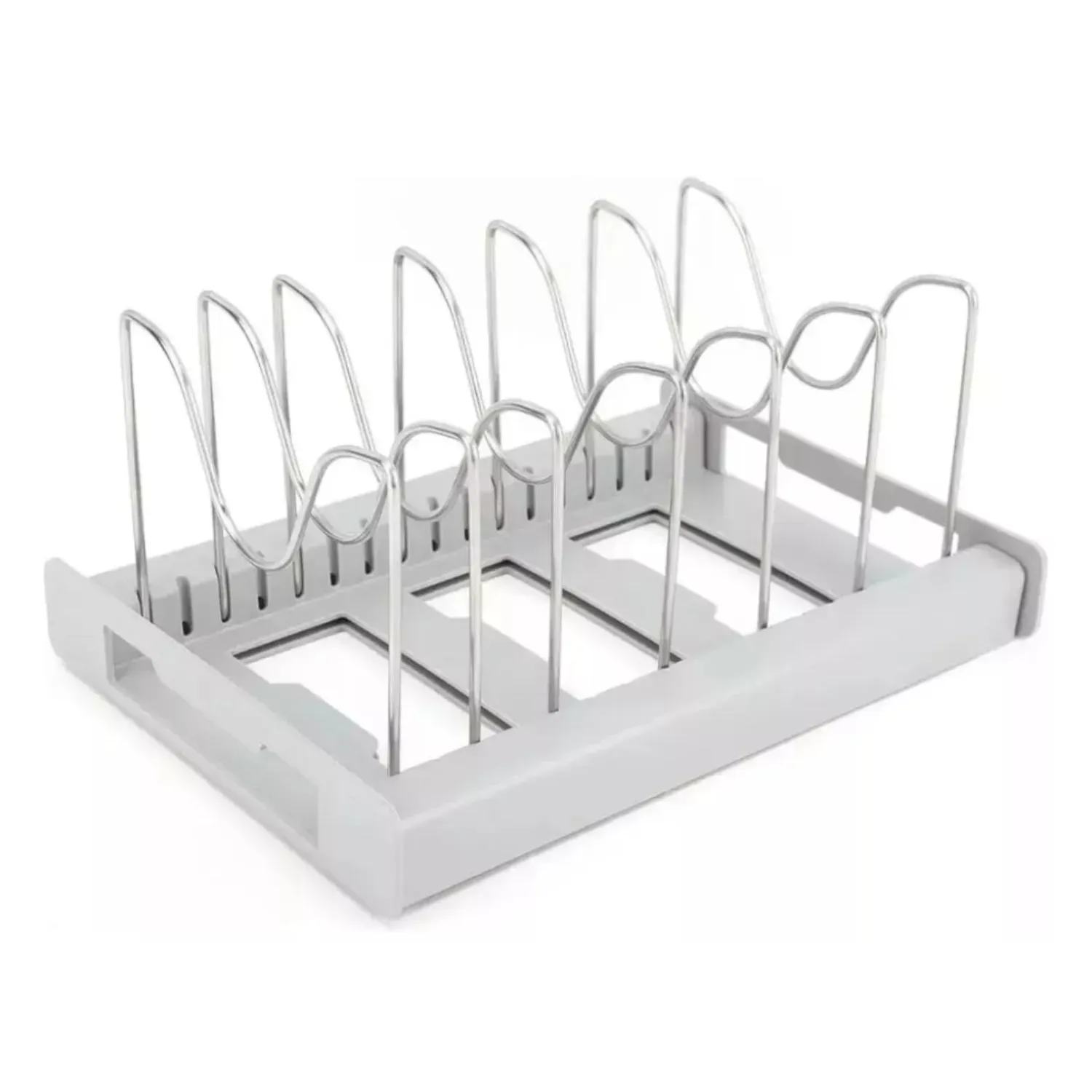 Organizador Ajustable para Ollas Sartenes y Tapas