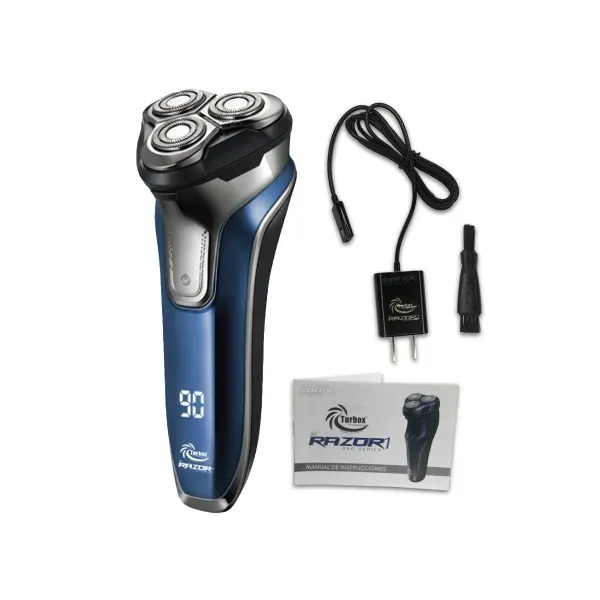 Máquina Afeitadora Turbox Razor NT1 3 Cabezas Para Barba