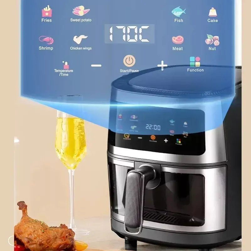 Freidora De Aire Digital 12 Litros Sin Aceite Air Fryer