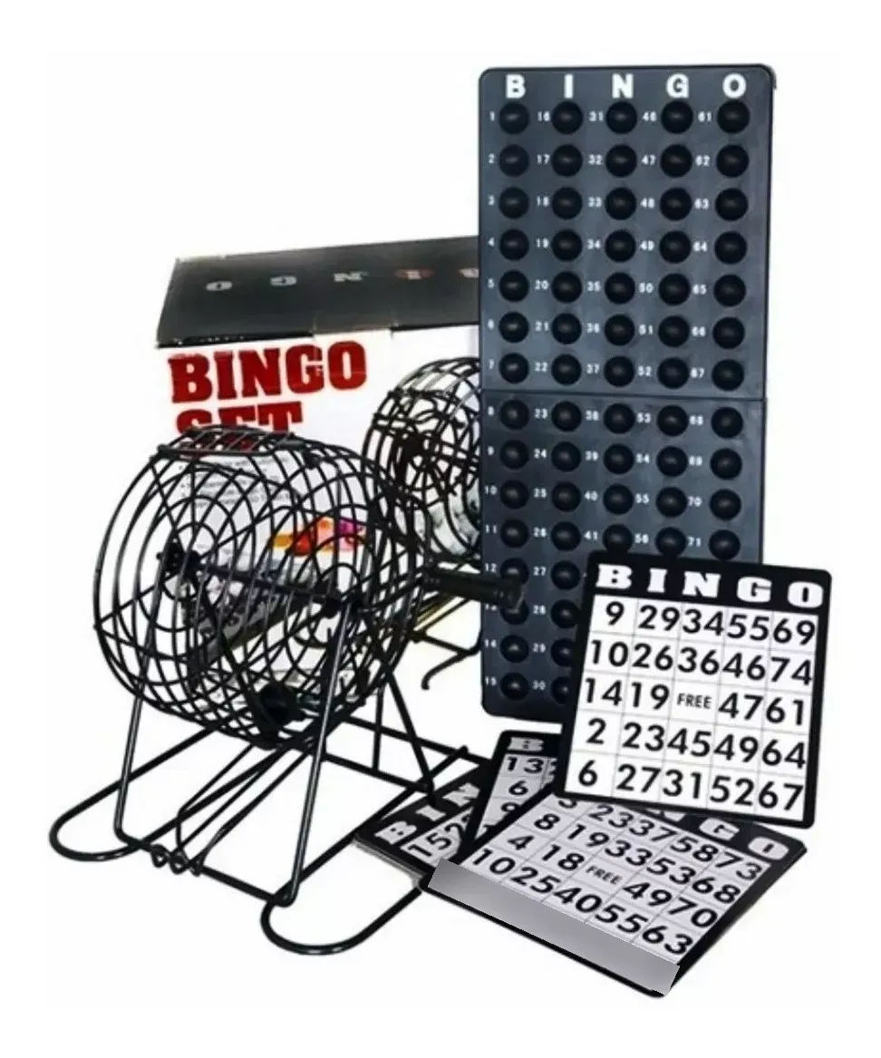 Juego Bingo Con Balotera Juego De Mesa