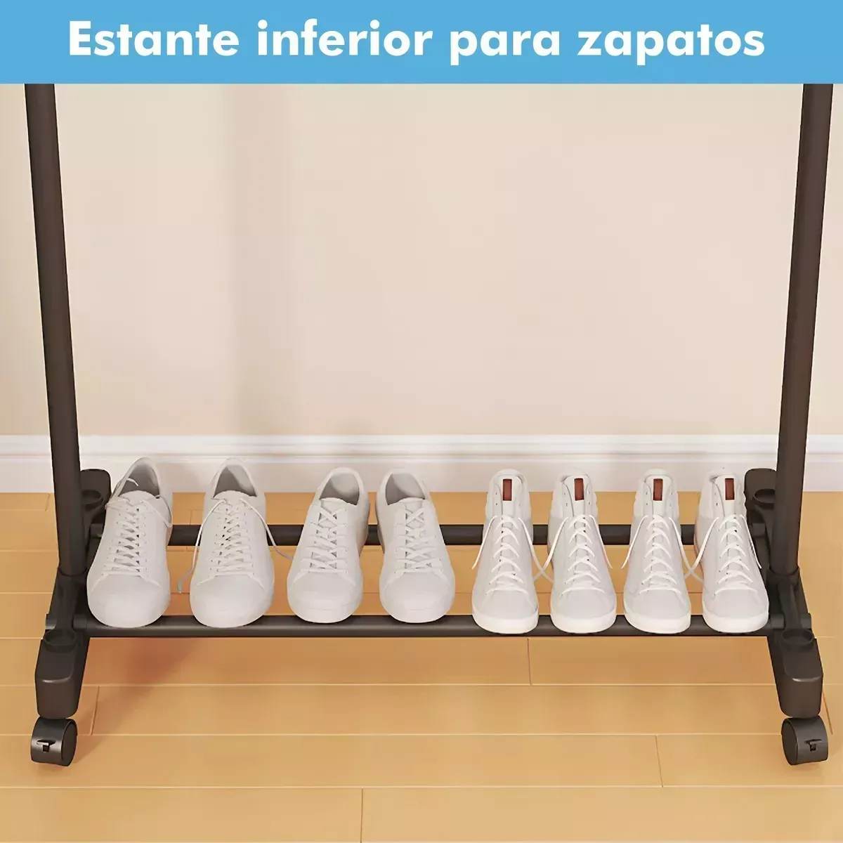 Organizador Perchero De Ropa Doble