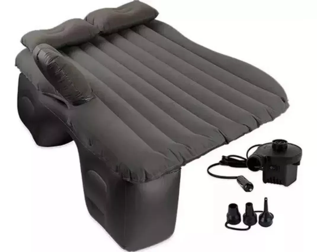 Colchon Inflable Para Carro Automovil Cama De Aire Viajes