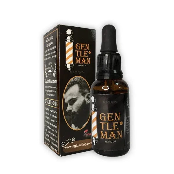 Aceite Fortalecedor Para Barba Gentleman Cuida Y Protege