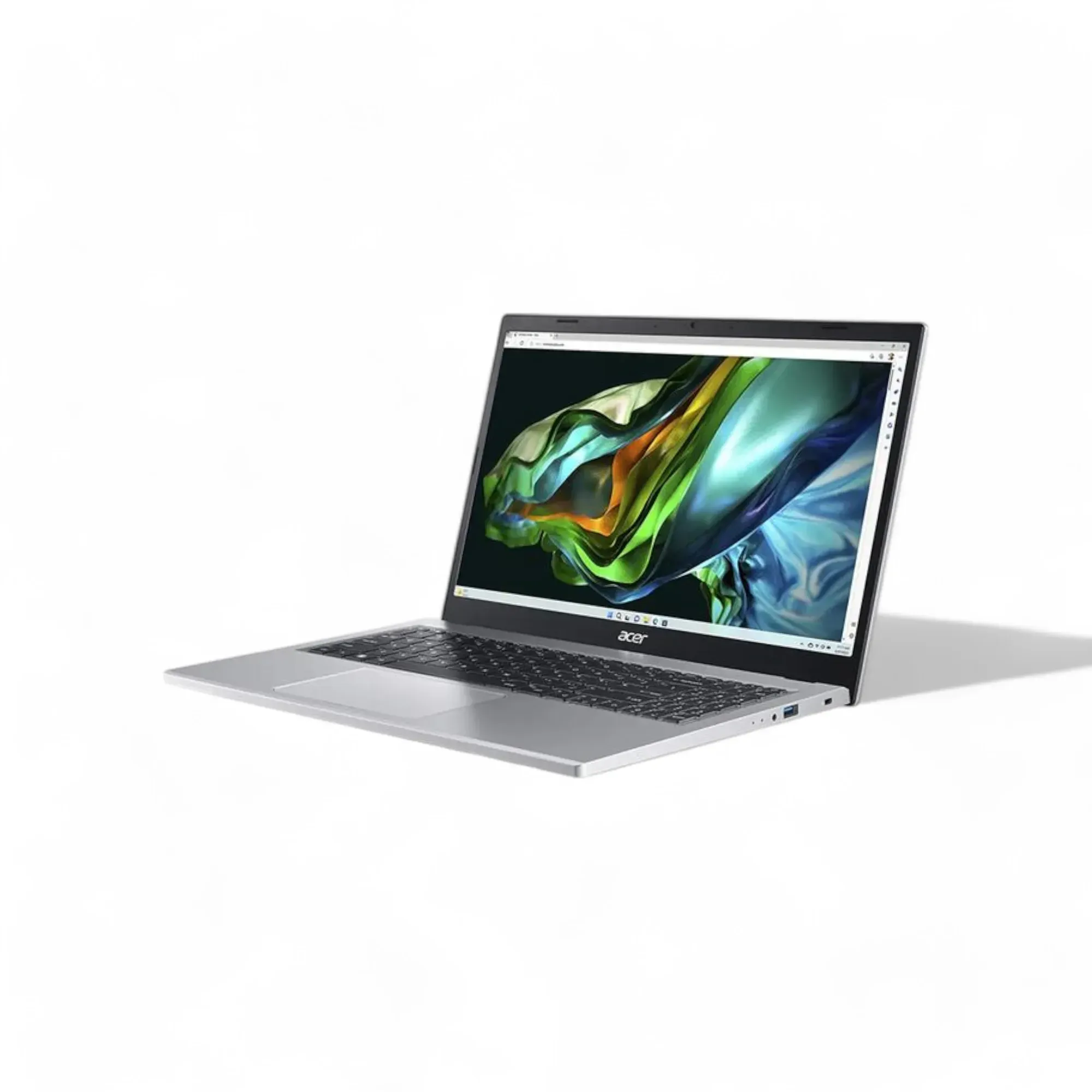 Portatil Acer A315-24P-R7 JS Amd Ryzen 5-7520U/16GB/512GB Ssd/Pant 15.6" Silver