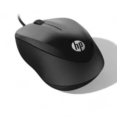 Mouse HP Alámbrico Óptico 1000 Black