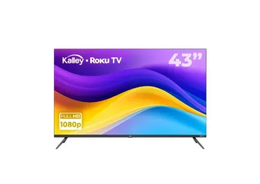 Televisor KALLEY 43" K-RTV43FHD Smart TV Roku TV  