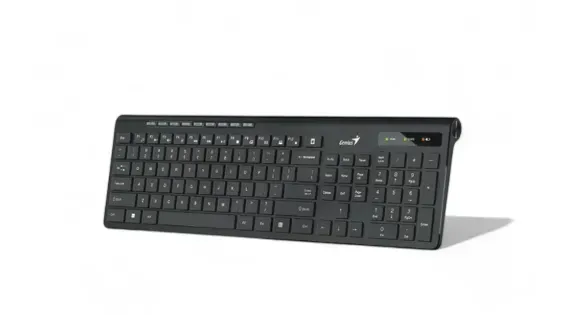 Teclado Genius Slimstar 7230 Inalambrico Negro