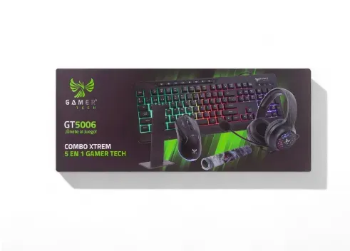 Combo Xtrem 5 En 1 Gamer Tech