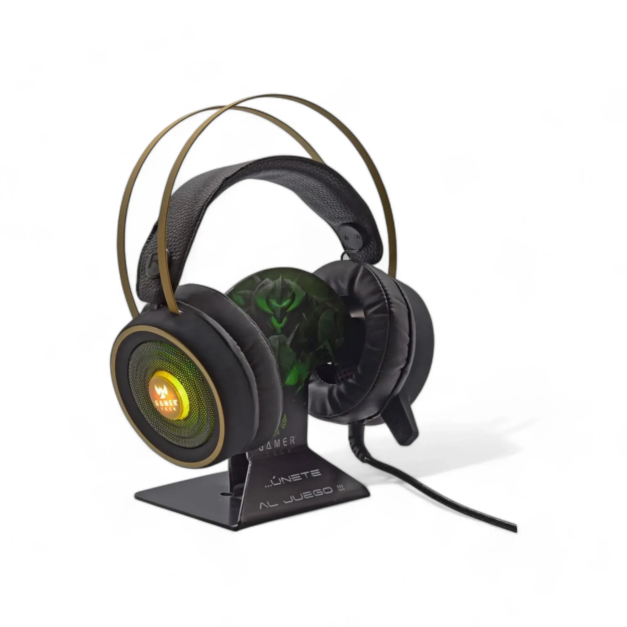 Diadema USB Gamer Jaltech Tech GT7VD  Black