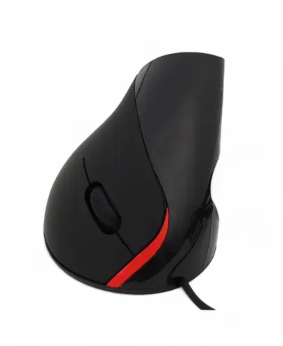 Mouse Vertical Ergonomico Usb 801B Negro