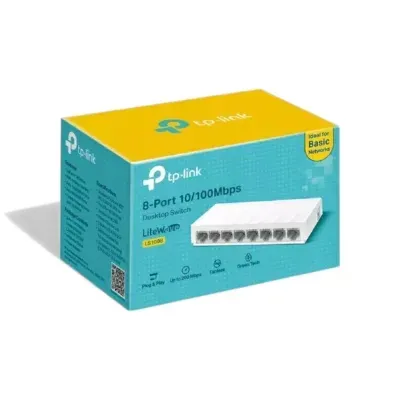 Switch Tp-Link LS1008 8 PTS 10/100