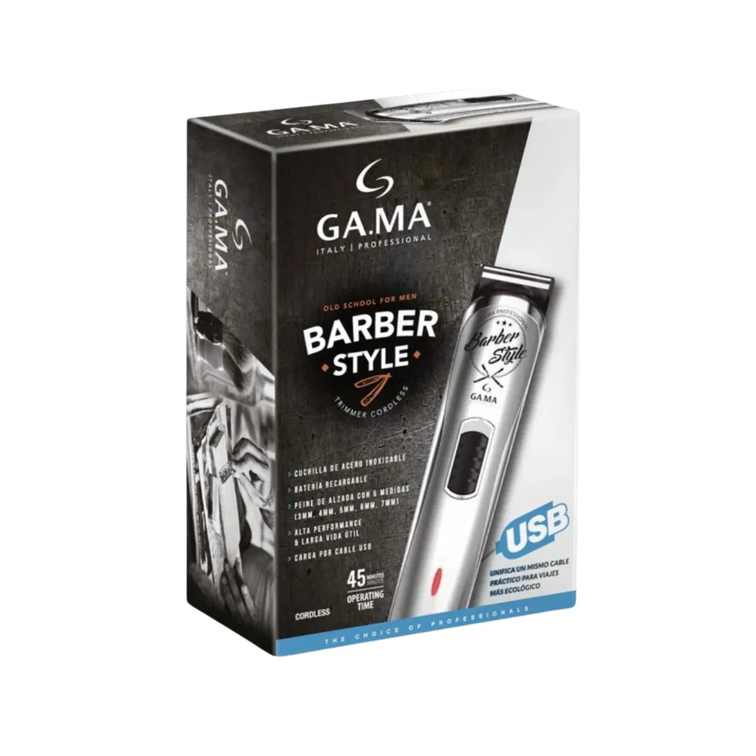 Recortadora Clipper Gama GT527 Barber style