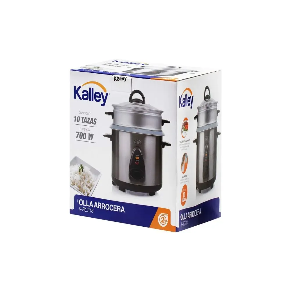 Olla Arrocera Kalley K-RCS18 1.8L Gris