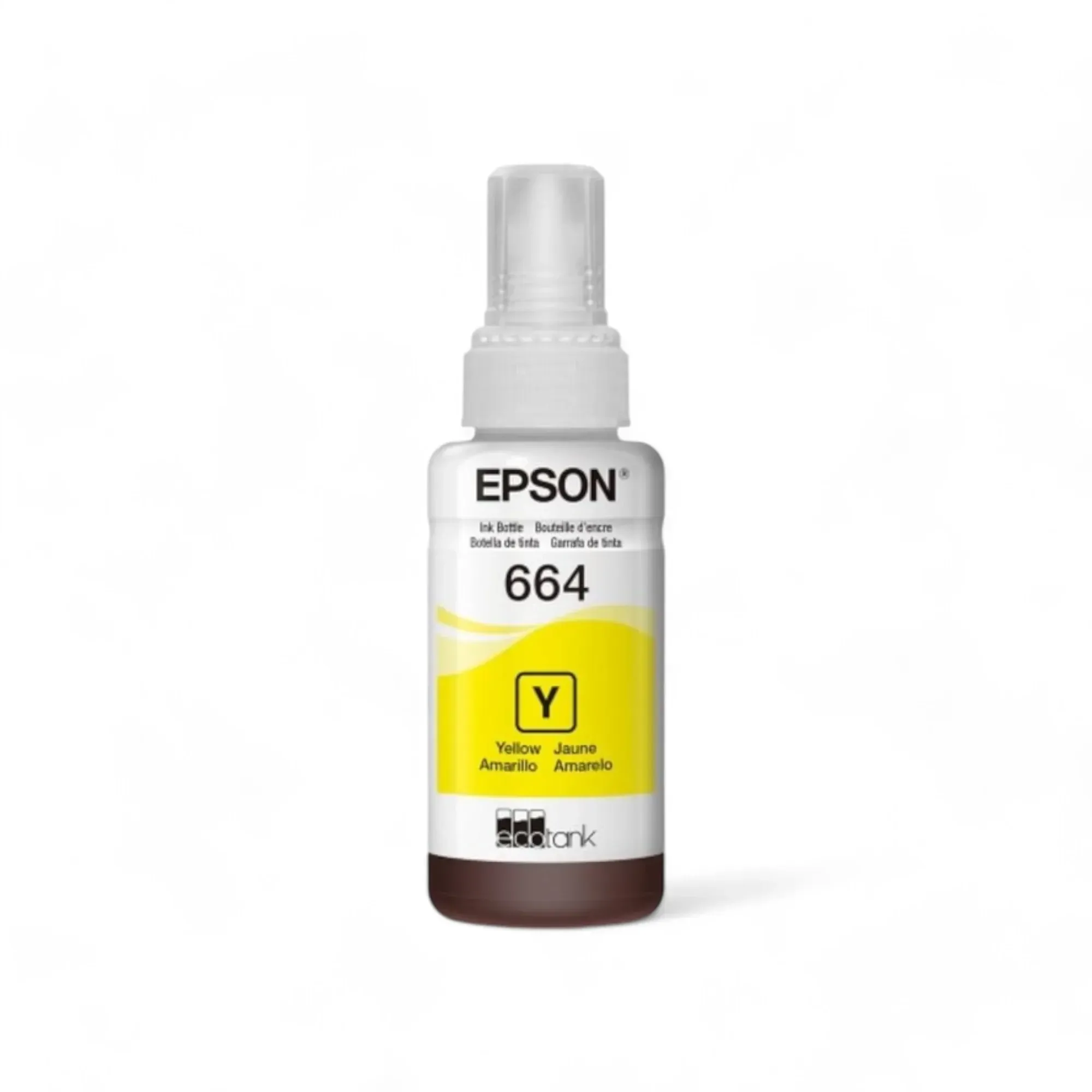 Botella de Tinta Epson T664 Yellow 70ML