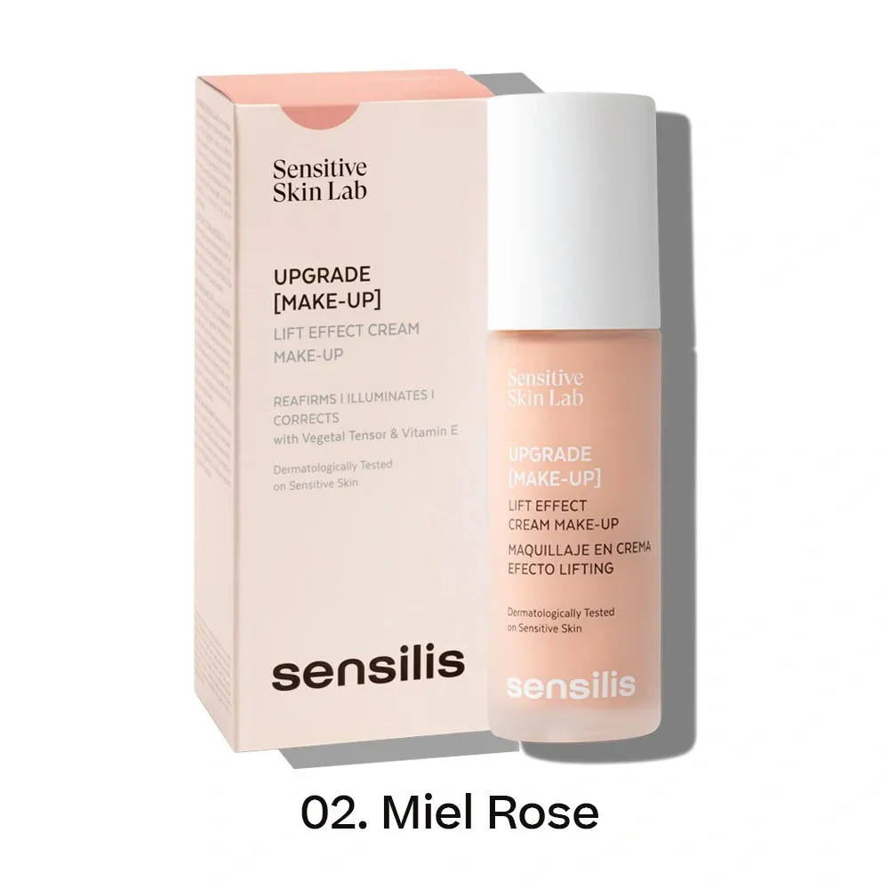 Sensilis Upgrade Base De Maquillaje- Miel Rosa X30