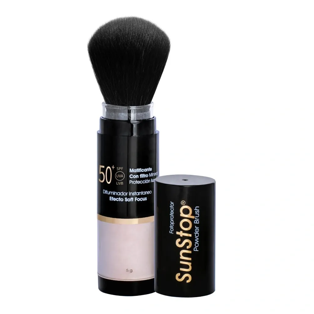 Sunstop Powder Brush Spf 50+ Traslucido