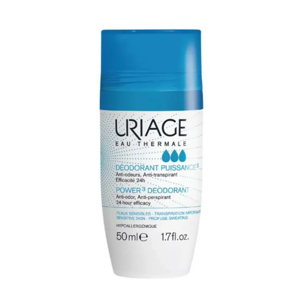 Uriage Desodorante power 3 x 50 ml