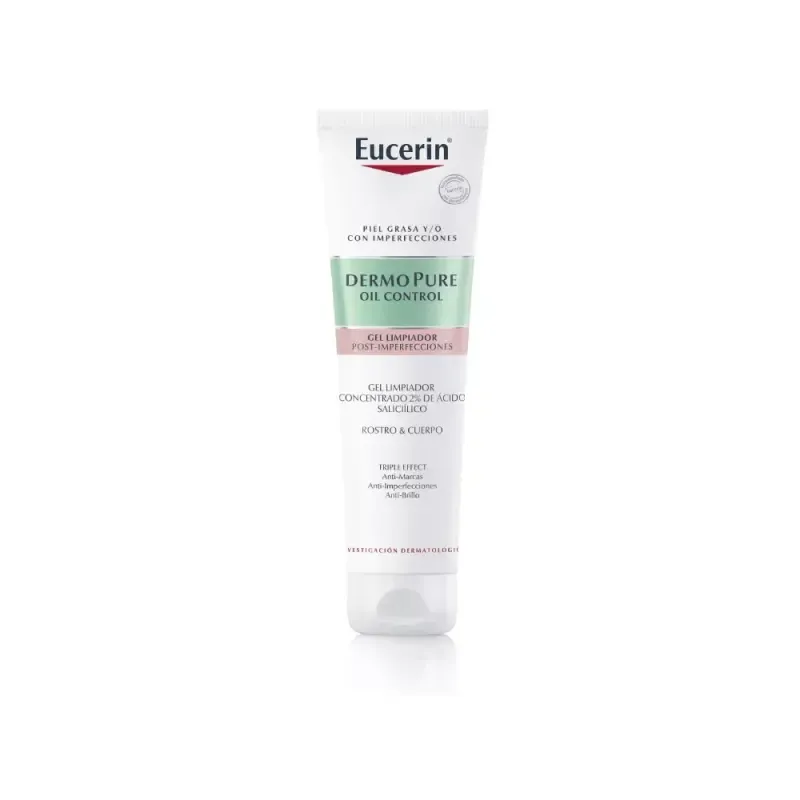 Eucerin Dermopure Oil Control Triple Effect Cleanser X150ML