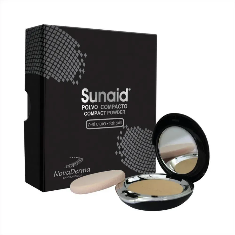 Sunaid Polvo Compacto Claro X12GR