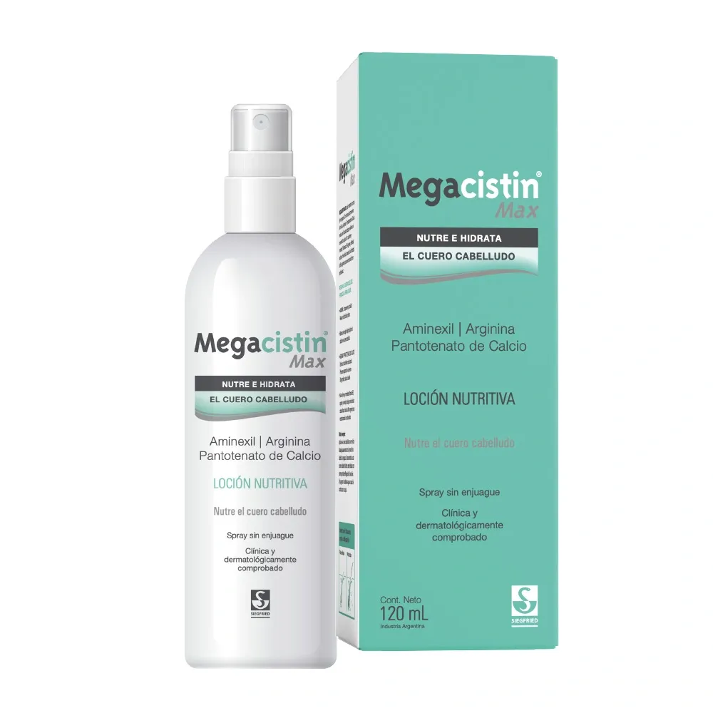 Megacistin Max Locion Tratante X120 Ml