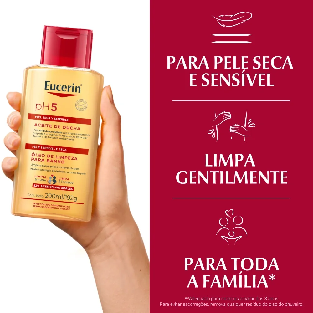 Eucerin Ph5 Aceite De Ducha x 200 ML