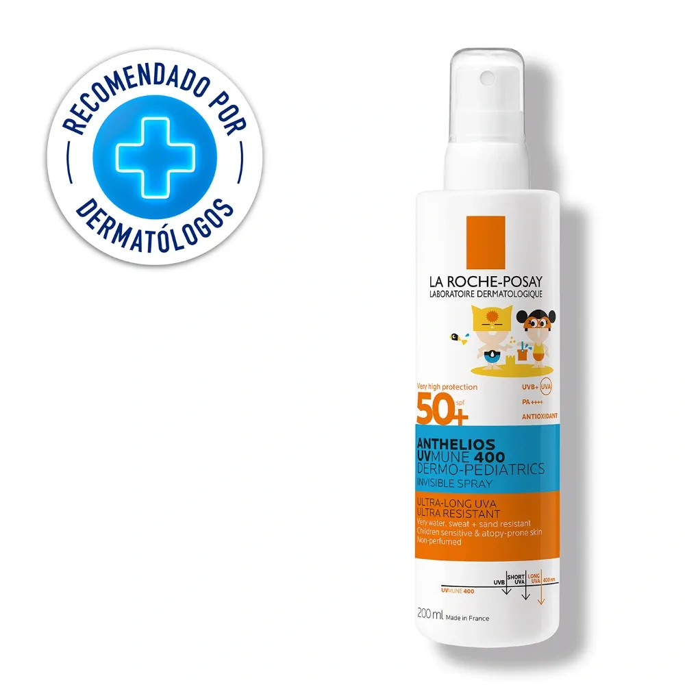 Anthelios Uv Mune Dermo Pediatrico Spray Invisible x 200 ML