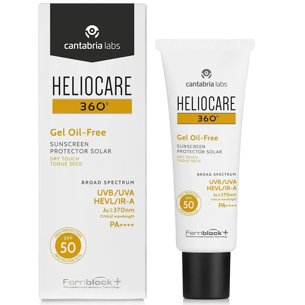 Heliocare 360 Gel Oil Free FPS50+ Toque Seco