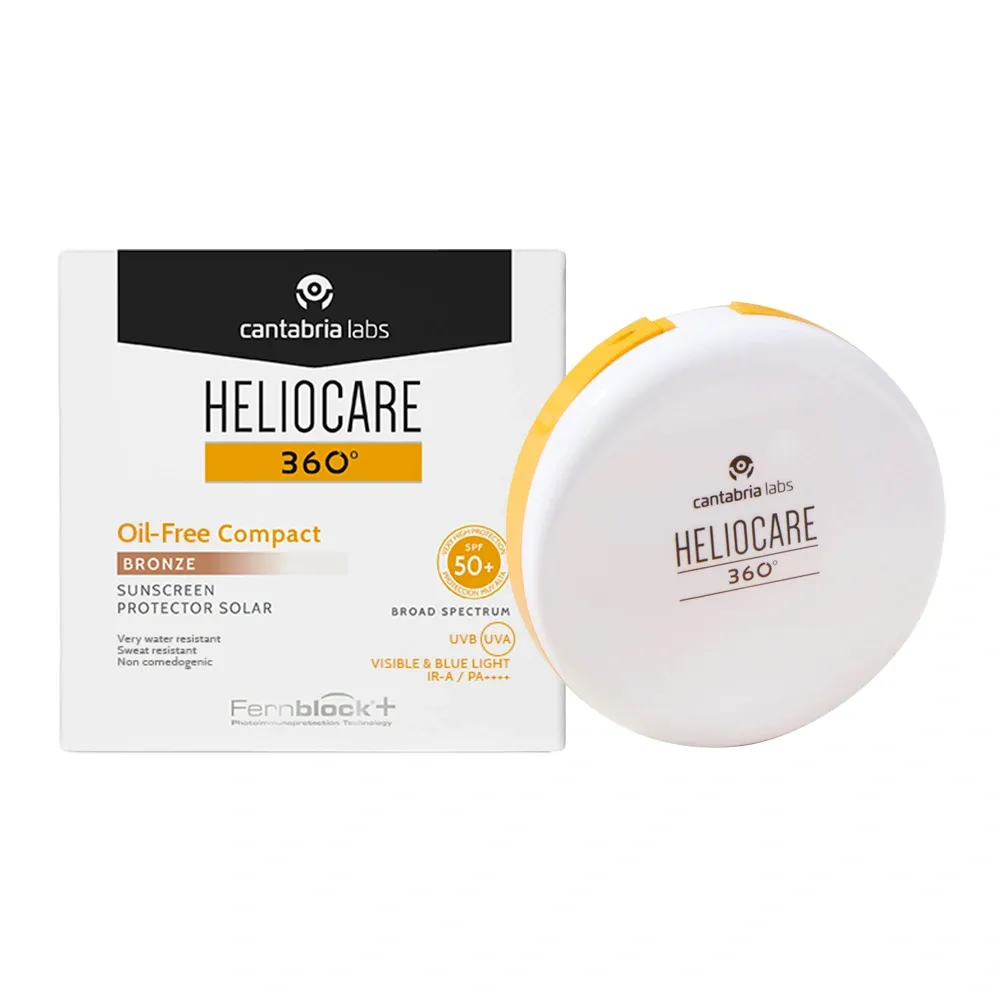 Heliocare 360 Compacto Oil-free Bronce x 10 GR