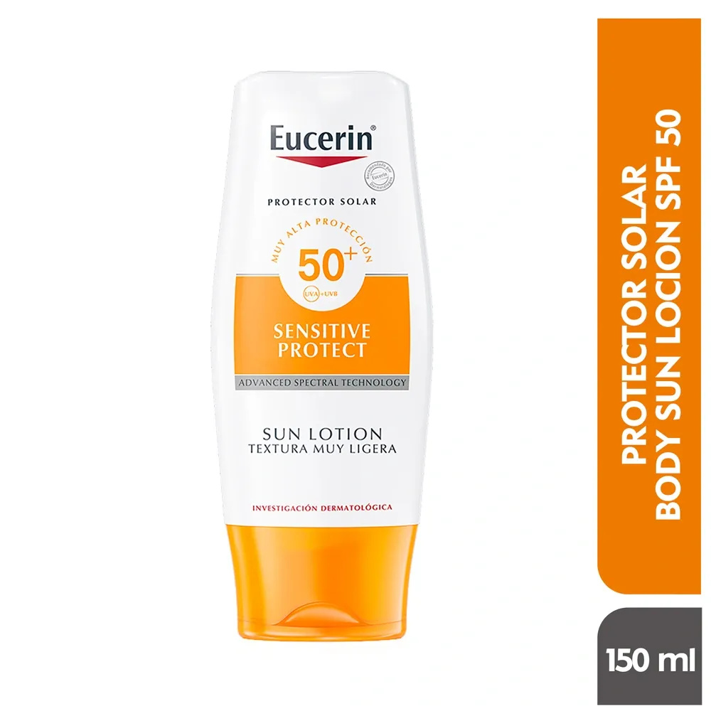 Eucerin Protector Solar Sun Sensitve Fps50 150ml