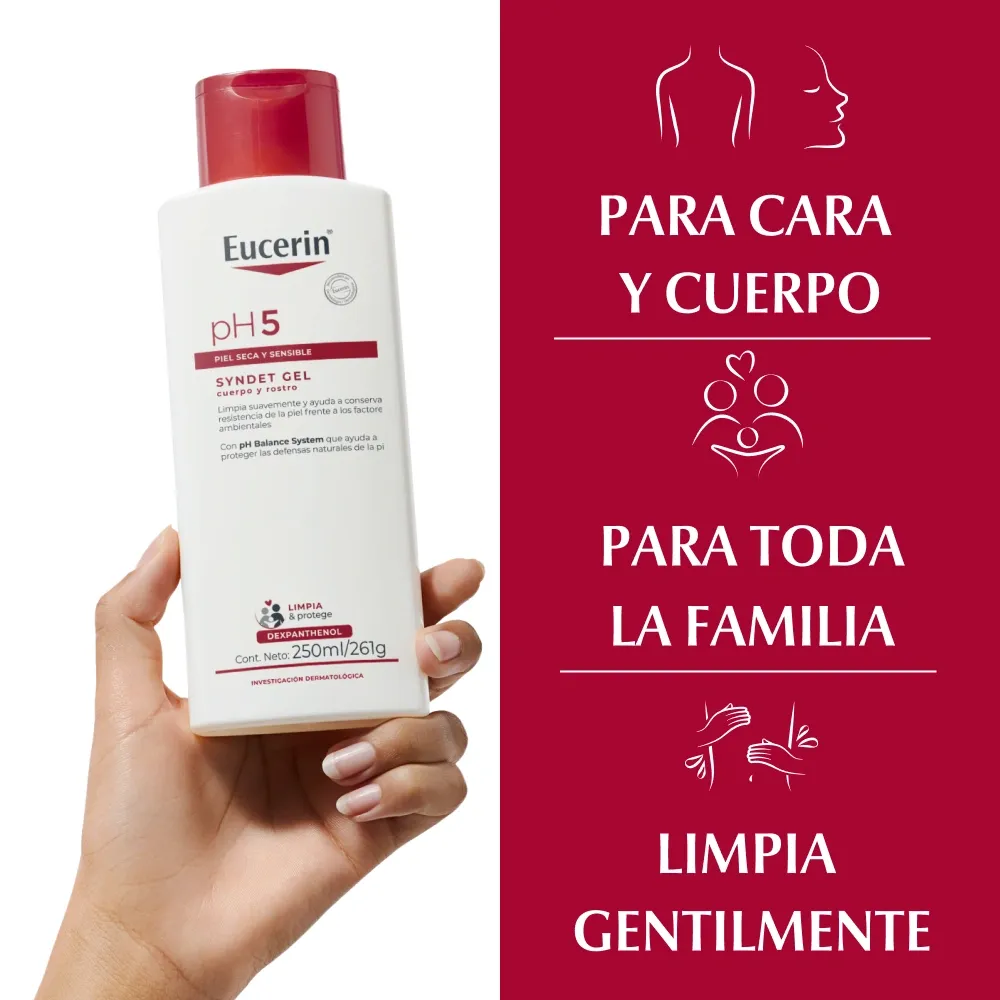 Eucerin pH5 Syndet Gel - Gel de Ducha 250 ml