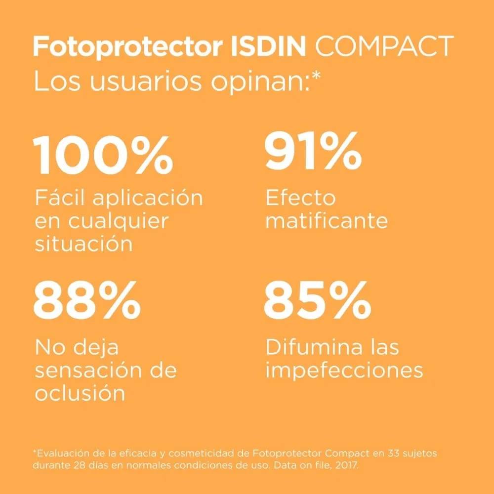 Isdin Fotoprotector Compacto SPF 50+ Tono Bronce X10GR